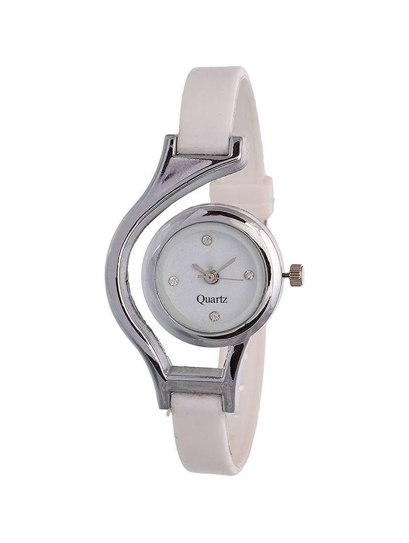 jay creation white color watch