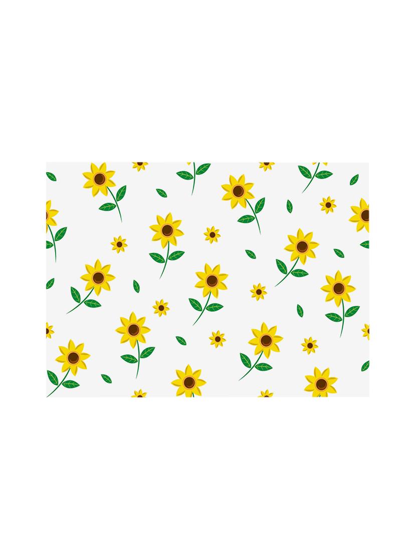 printed polyester set of 6 table mats by ambbi collections - 14113311 - Standard Image - 1