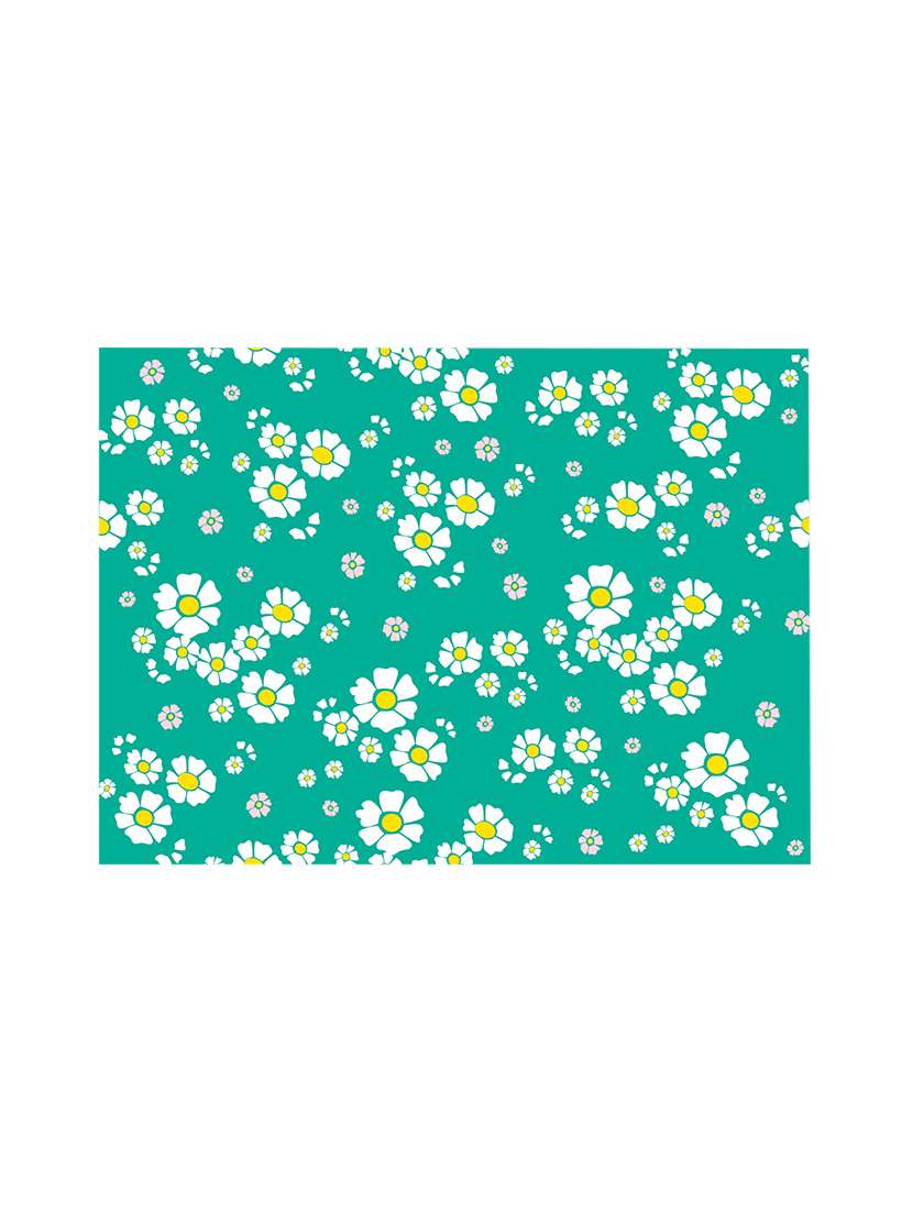 printed polyester table mat set of 6 pcs by ambbi collections - 14113324 -  Standard Image - 1