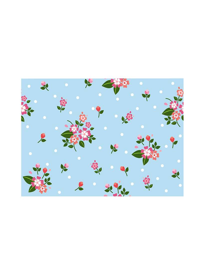 printed polyester table mat set of 6 pcs by ambbi collections - 14113325 -  Standard Image - 1