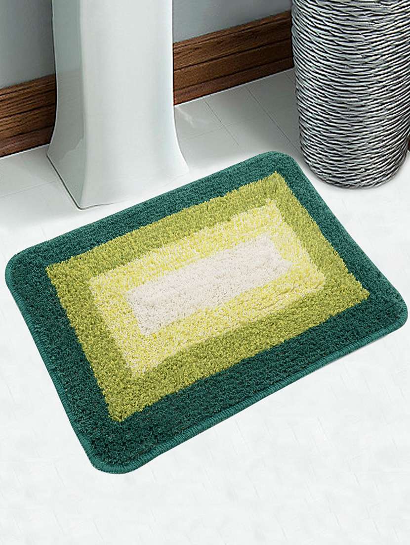 set of 2 pc cotton anti slip bathmat by saral home - 14119660 -  Standard Image - 1