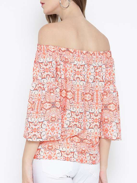 women's straight off shoulder top - 14122920 -  Standard Image - 1