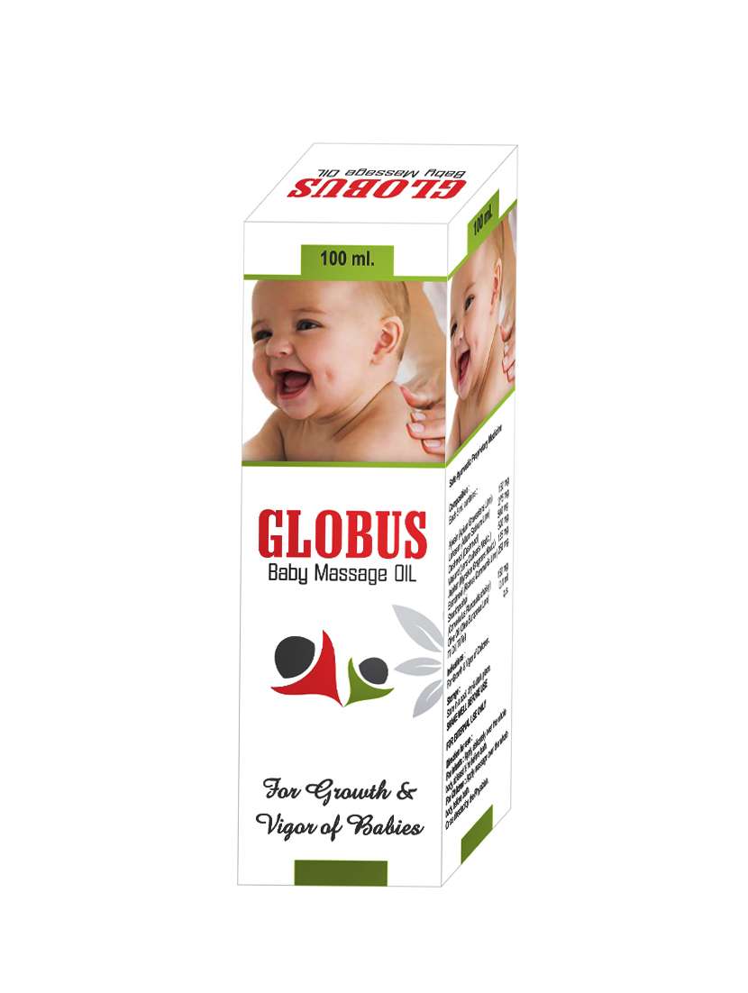 globus baby massage oil - 14124608 -  Standard Image - 1