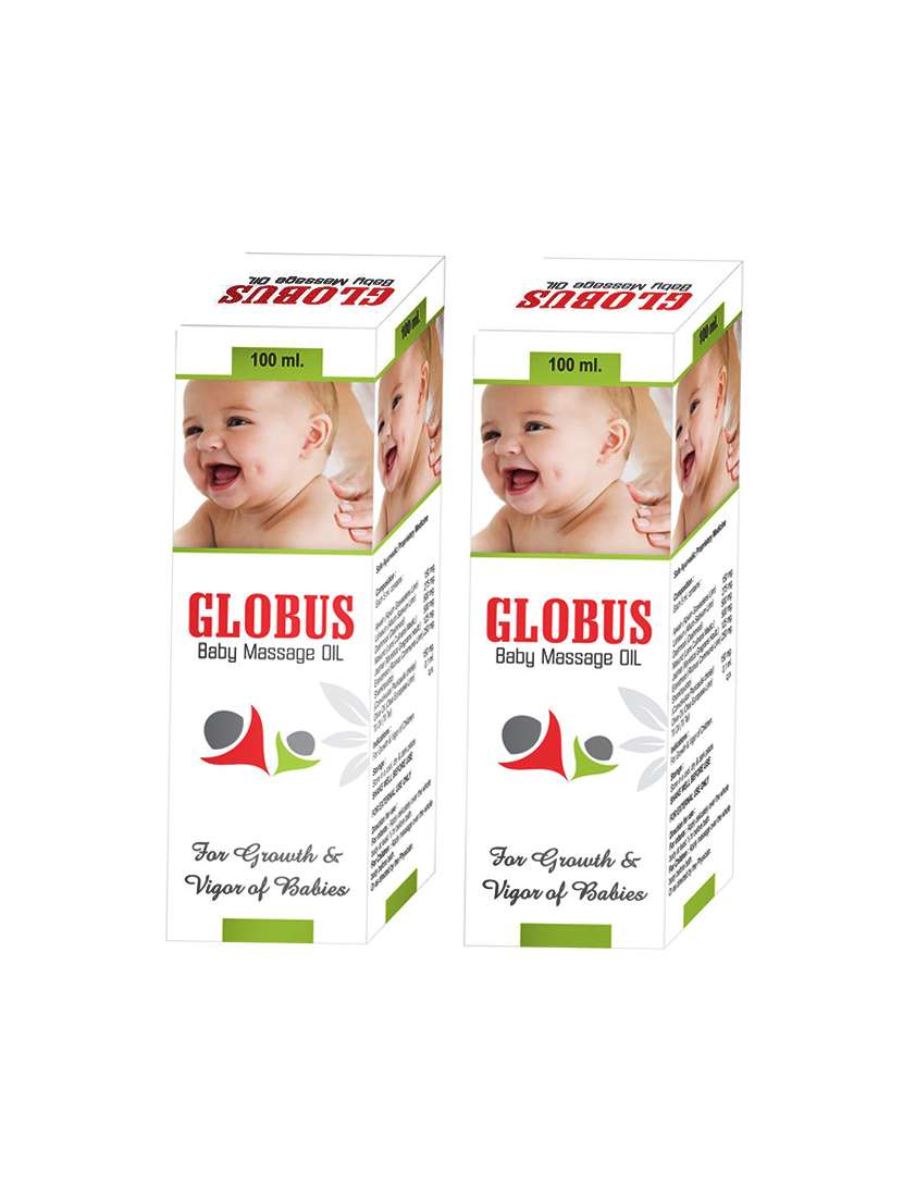 globus baby massage oil pack of 2 - 14124693 -  Standard Image - 1