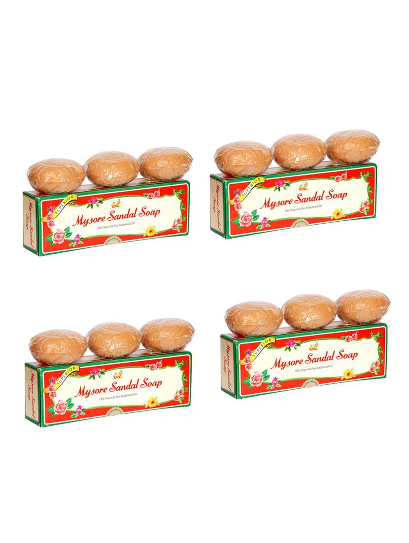 mysore sandal soap, 150g - (pack of 4)
