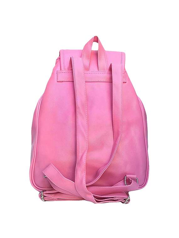 pink leatherette backpack - 14145591 -  Standard Image - 1