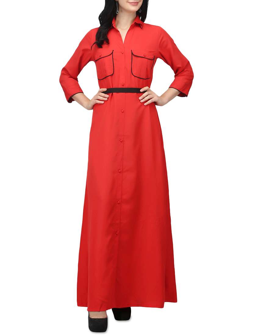 women's shirt solid dress