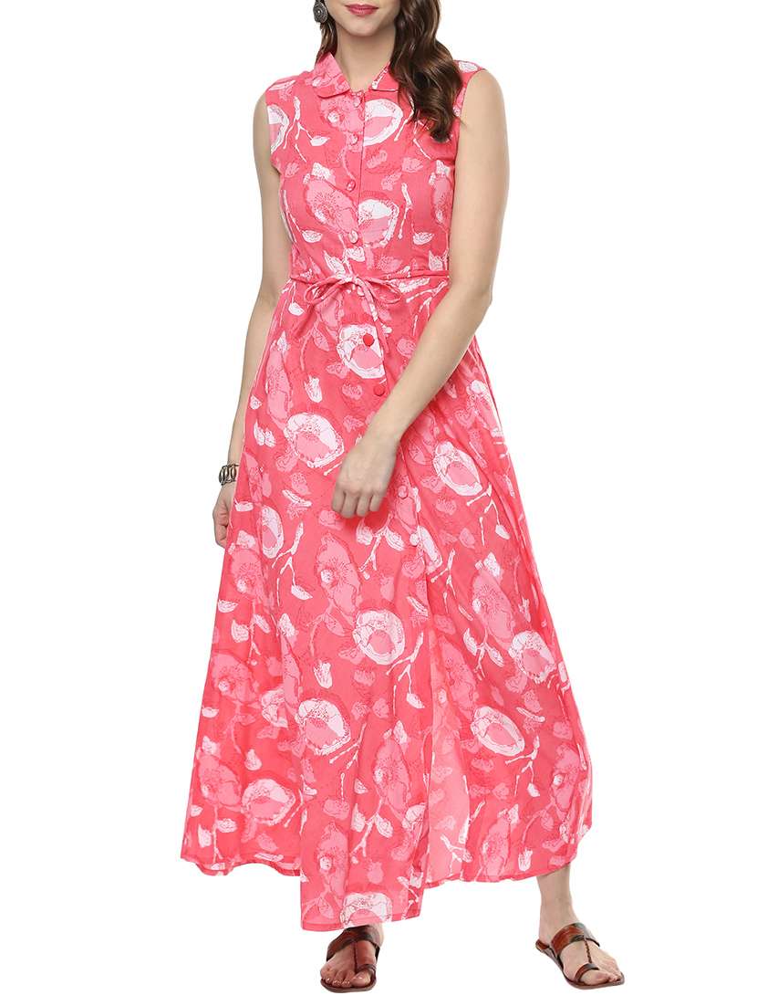 women's fit & flare floral dress
