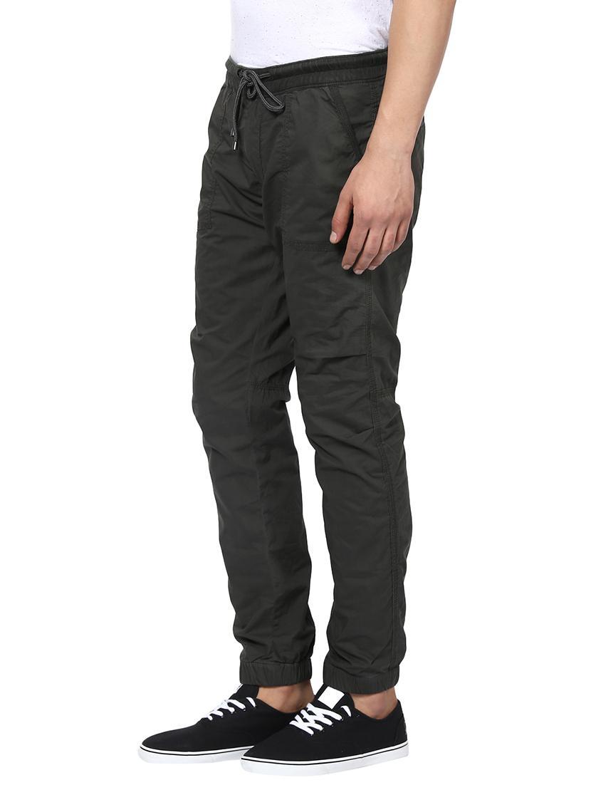 grey cotton joggers - 14153683 - Standard Image - 1
