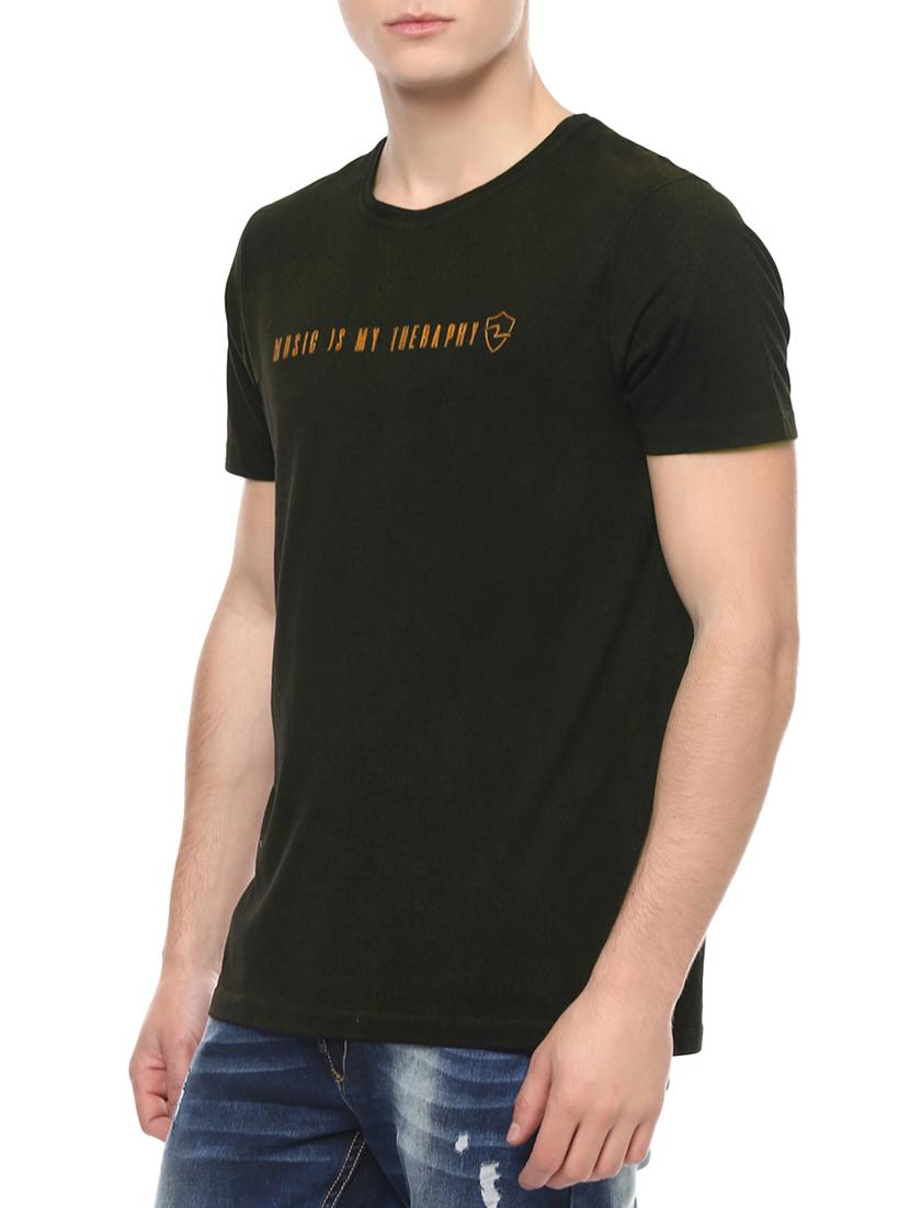 green cotton t-shirt - 14153878 -  Standard Image - 1