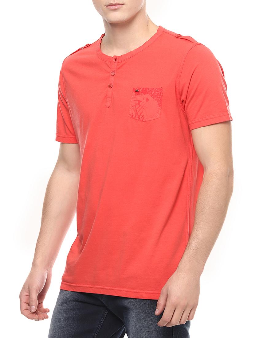 orange cotton t-shirt - 14153899 -  Standard Image - 1