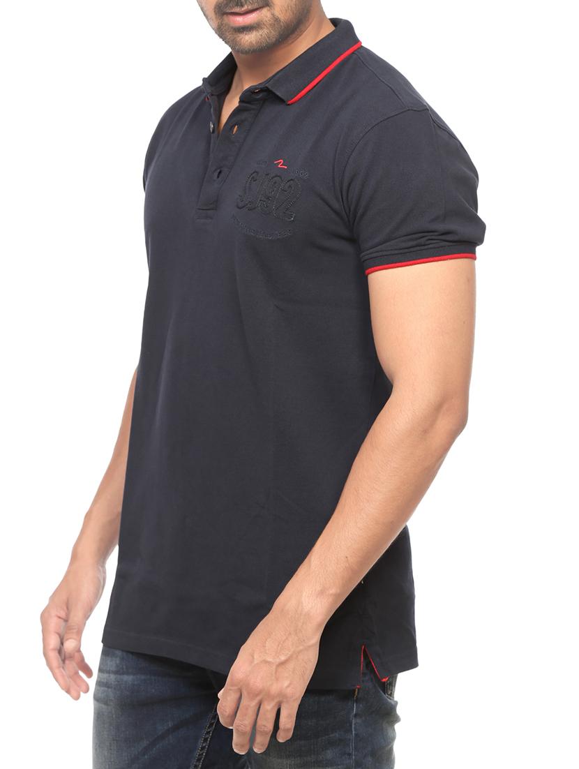 blue cotton t-shirt - 14153957 -  Standard Image - 1