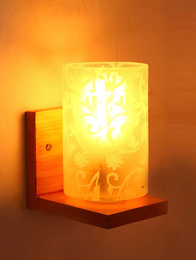 somil designer glass wall lamp (colorful, hand decorative) wh2