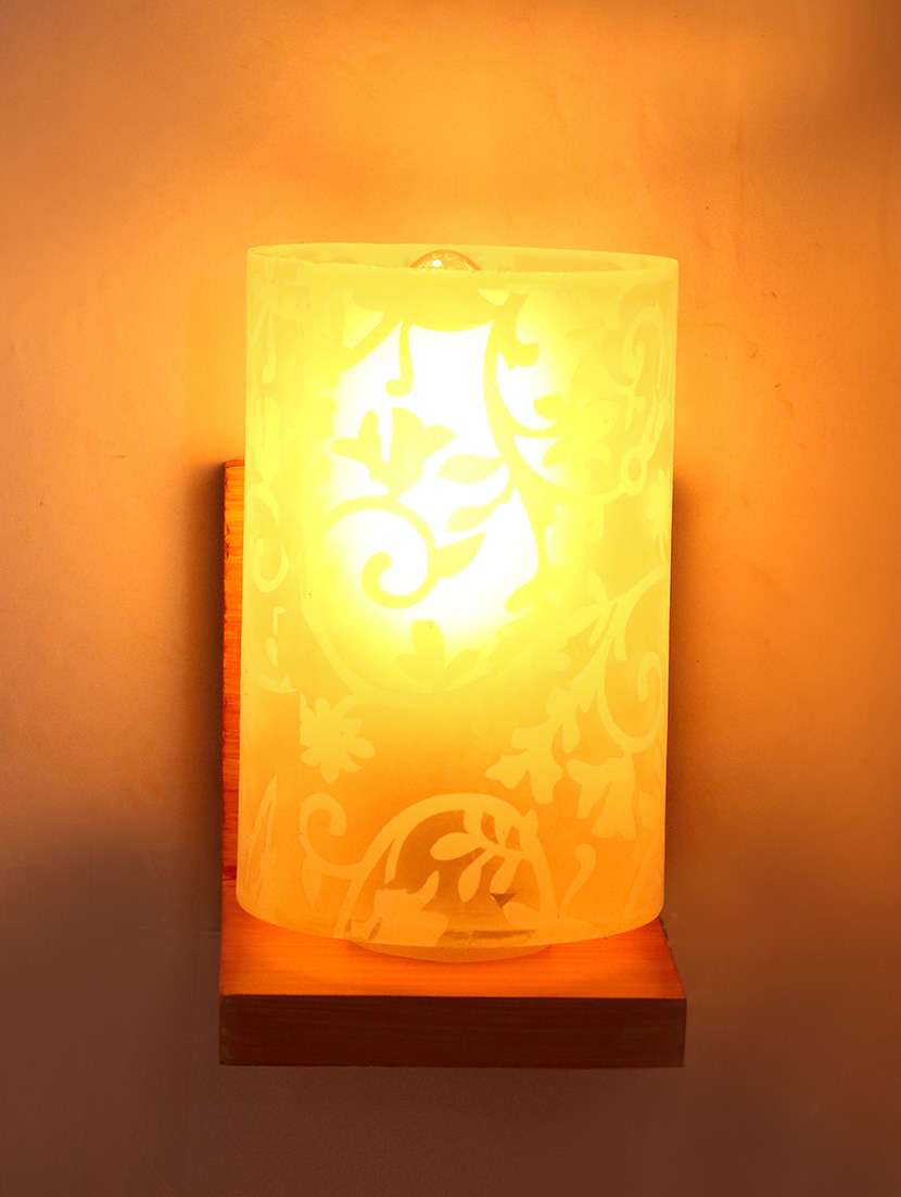 somil designer glass wall lamp (colorful, hand decorative) wh2 - 14154848 -  Standard Image - 1