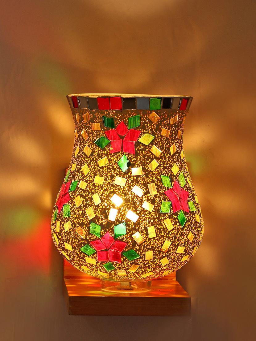 somil colorful decorative mosaic wall lamp ba1 - 14154894 - Standard Image - 1