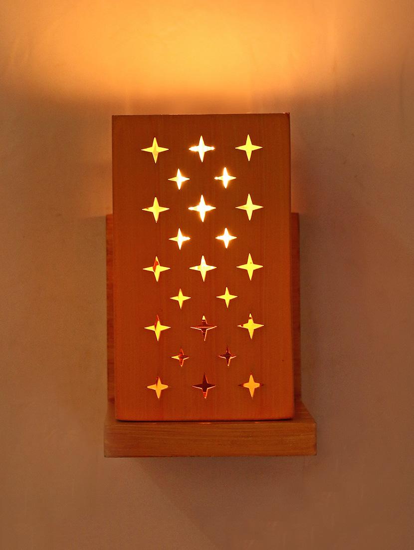 somil designer wooden wall lamp aa4 - 14154952 - Standard Image - 1