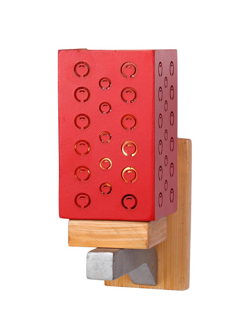 somil designer wooden wall lamp aa14 - 14154962 - Standard Image - 1