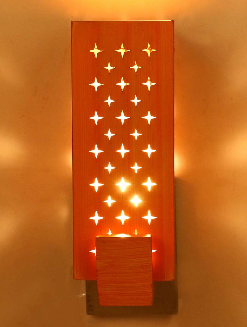 somil designer wooden wall lamp aa15 - 14154963 -  Standard Image - 1