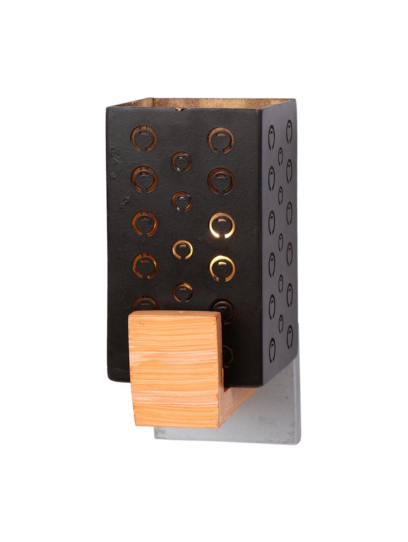 somil designer wooden wall lamp aa18 - 14154966 -  Standard Image - 1