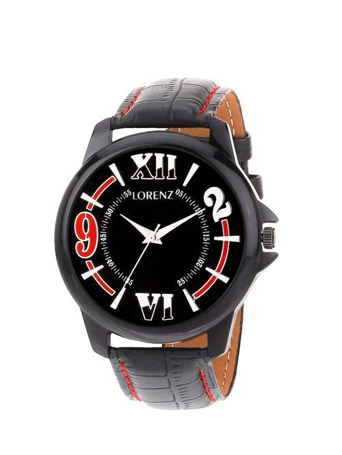 lorenz mk-1044a funky looking analog watch for men - 14162421 - Standard Image - 0