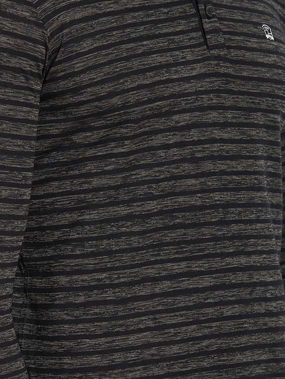grey cotton striped t-shirt - 14181644 -  Standard Image - 4