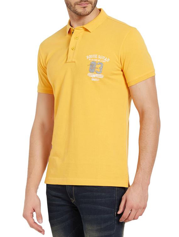yellow cotton t-shirt - 14181677 - Standard Image - 1