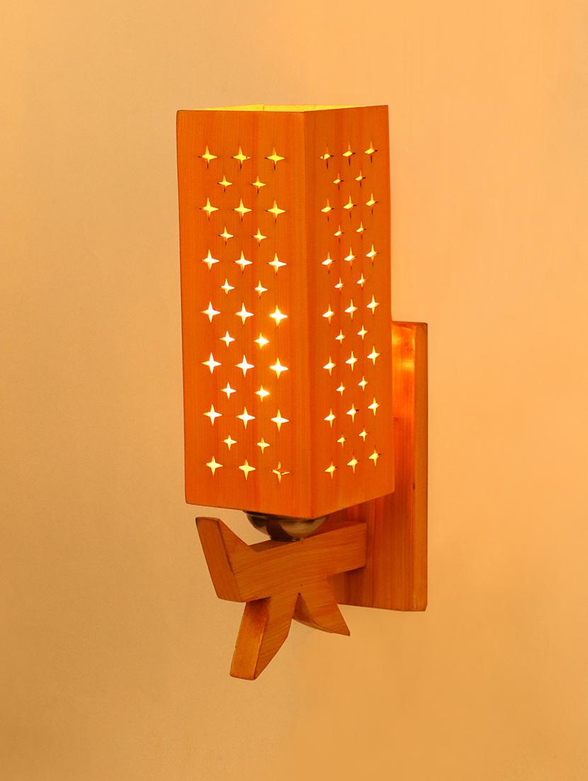 somil designer wooden wall lamp (set of 2)- aa44 - 14184969 - Standard Image - 1