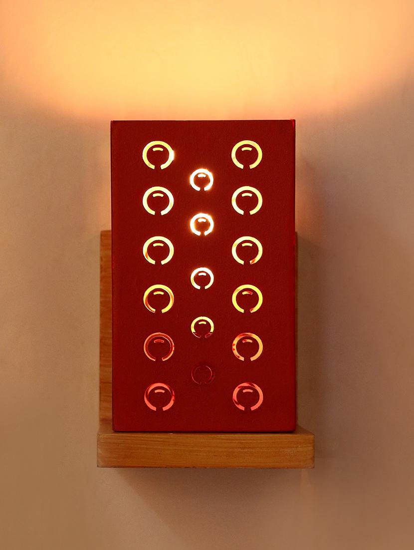 somil designer wooden wall lamp (set of 4)- aa53 - 14184978 -  Standard Image - 1