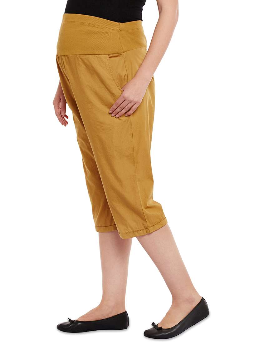 yellow cotton maternity wear - 14188768 - Standard Image - 1