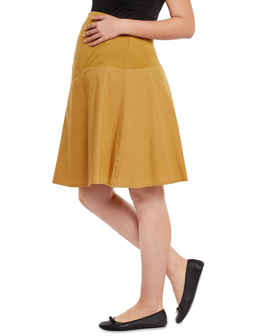 yellow cotton maternity wear - 14188779 - Standard Image - 1