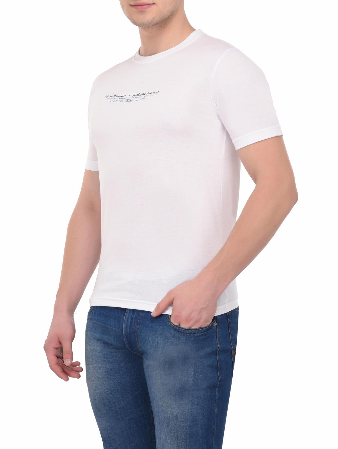 white cotton t-shirt - 14188946 - Standard Image - 1