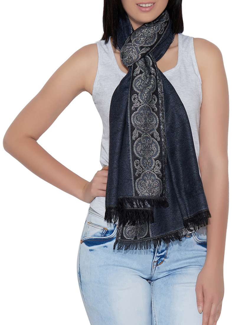 women's printed print stole - 14195496 -  Standard Image - 1