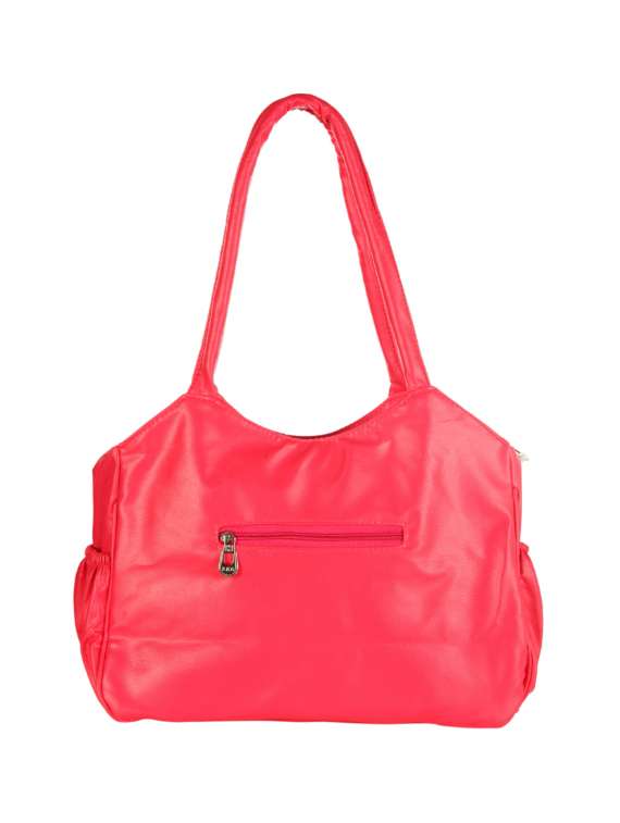 pink leatherette  regular handbag - 14209394 -  Standard Image - 1
