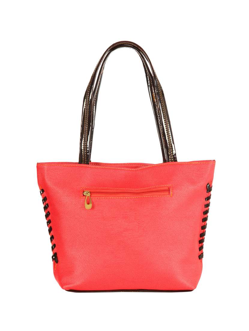pink leatherette  regular handbag - 14209407 -  Standard Image - 1