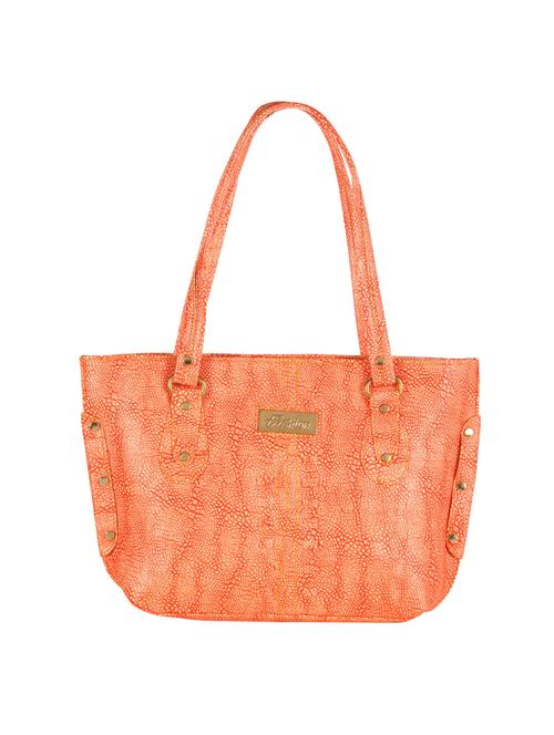 pink leatherette regular handbag - 14209413 - Standard Image - 0