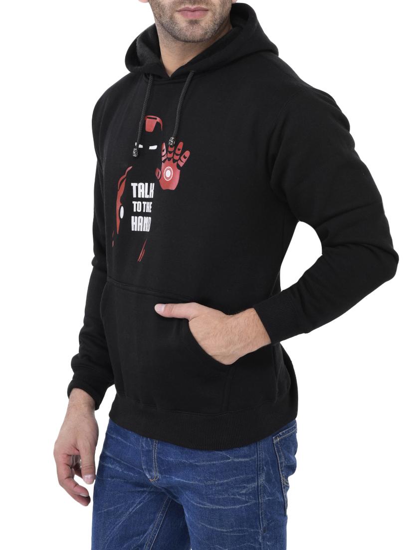mens front print sweatshirt - 14209630 - Standard Image - 1