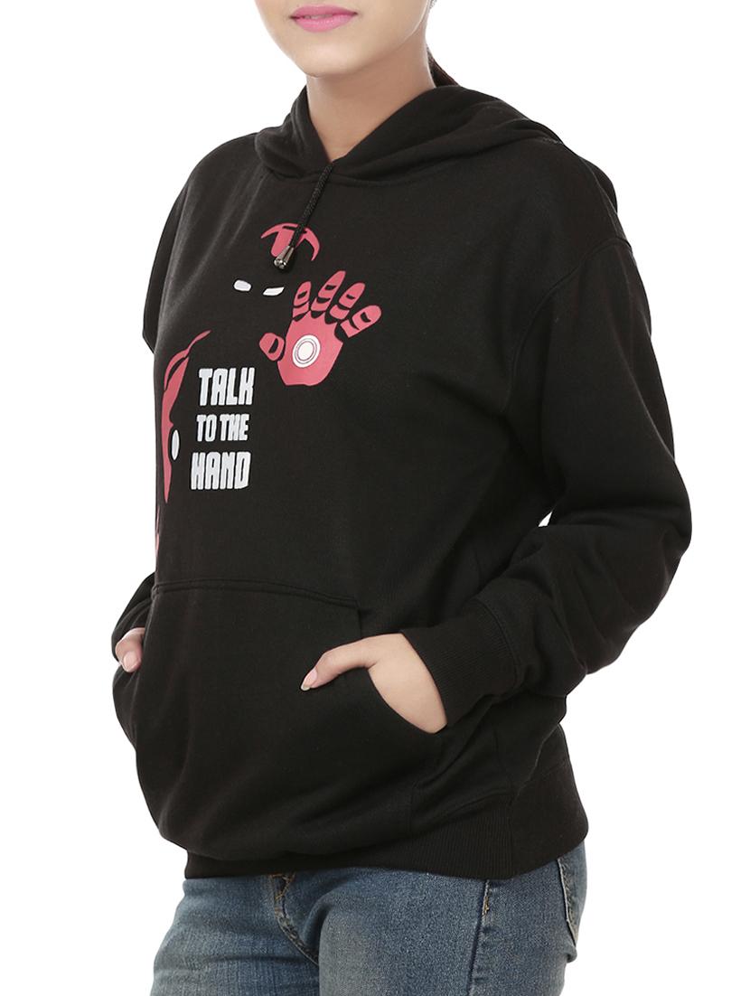 women's front print sweatshirt - 14213741 - Standard Image - 1