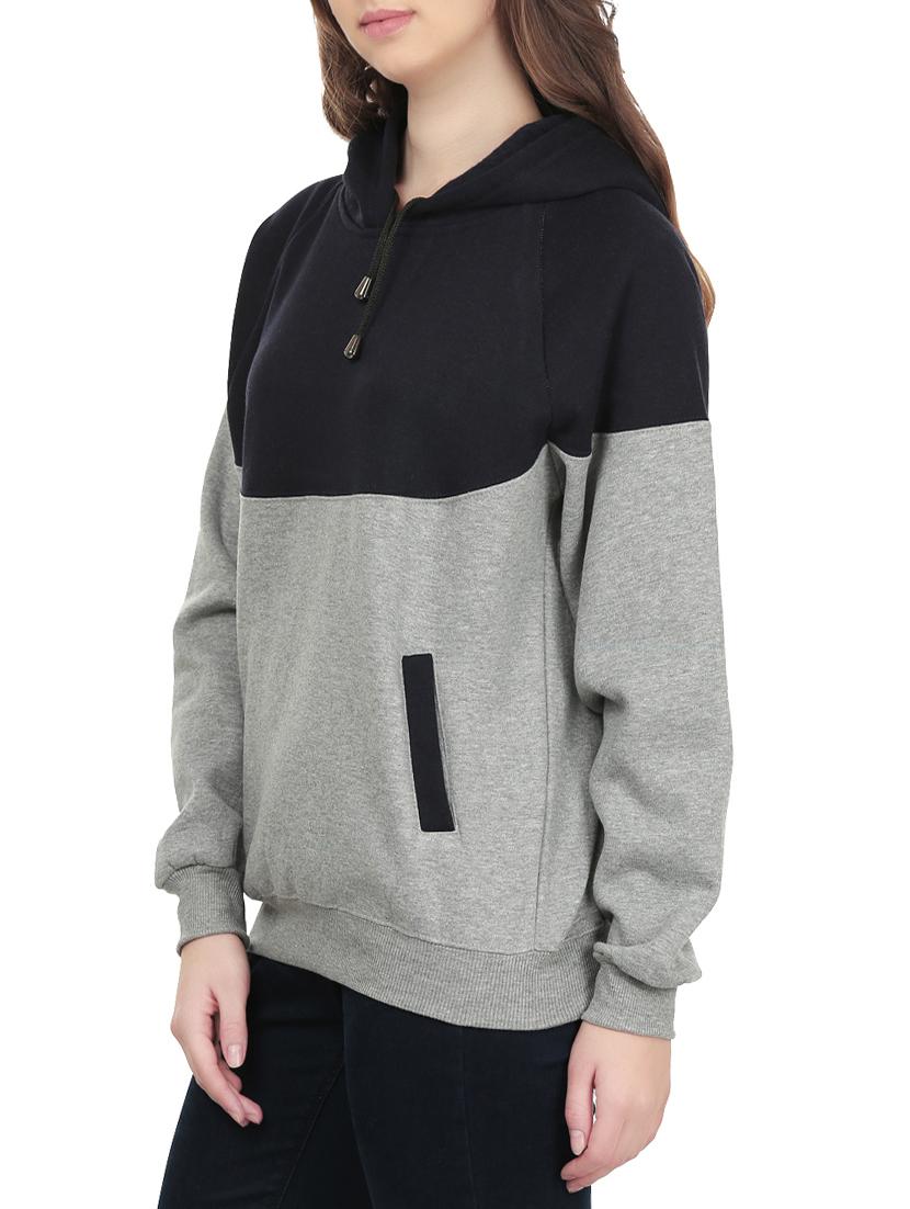 women's color block sweatshirt - 14213743 - Standard Image - 1
