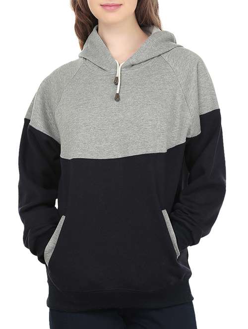 women's color block sweatshirt - 14213744 -  Standard Image - 0