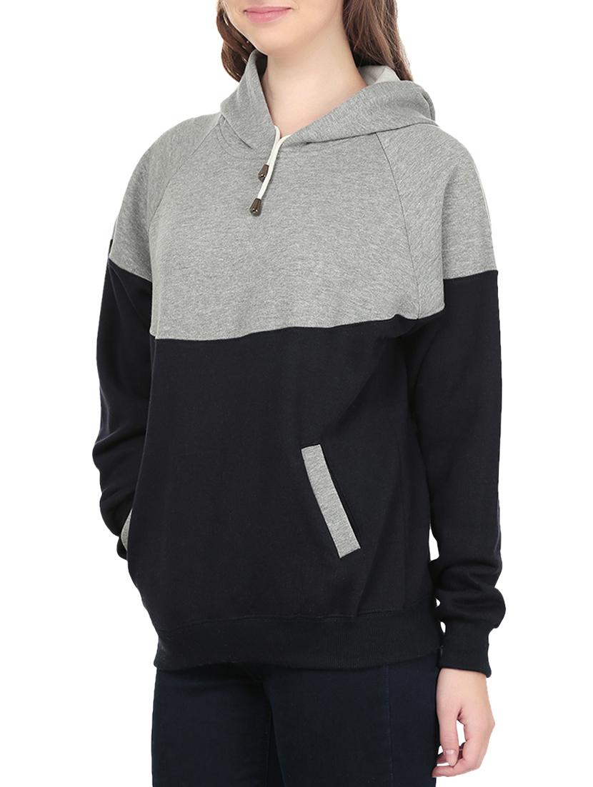 women's color block sweatshirt - 14213744 - Standard Image - 1