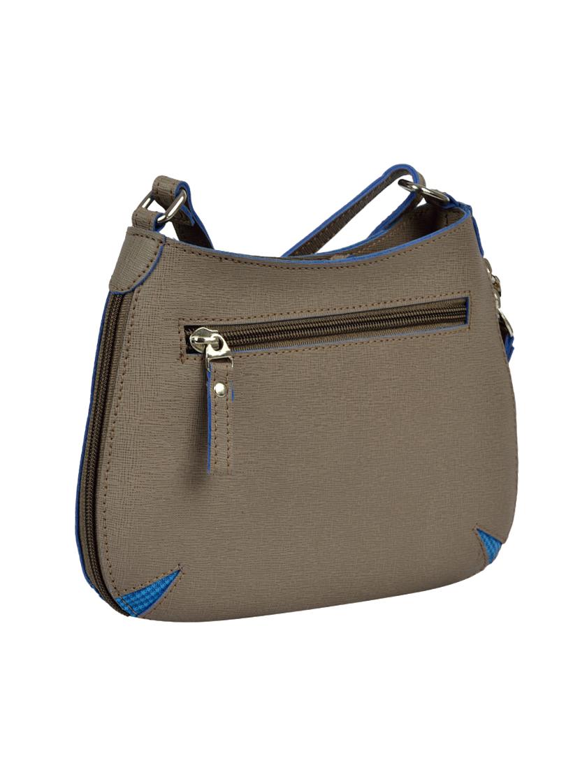grey solid regular sling bag - 14225117 - Standard Image - 1