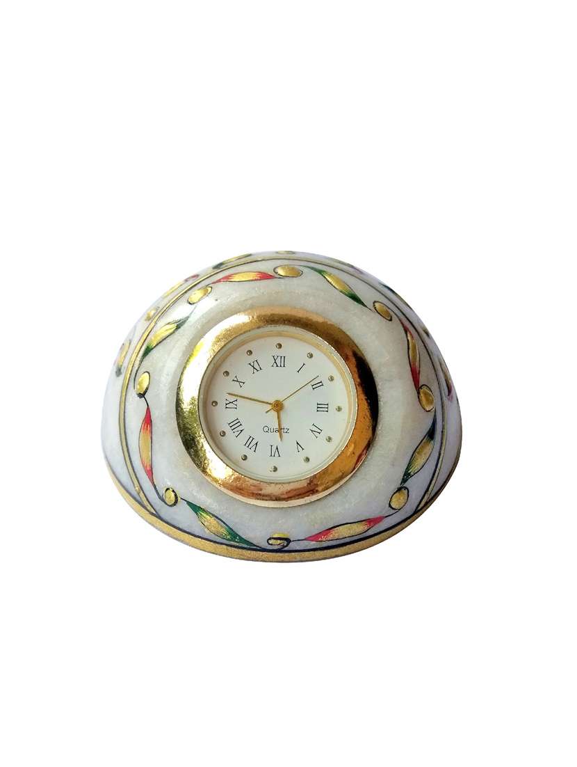 luxurious gold work table clock