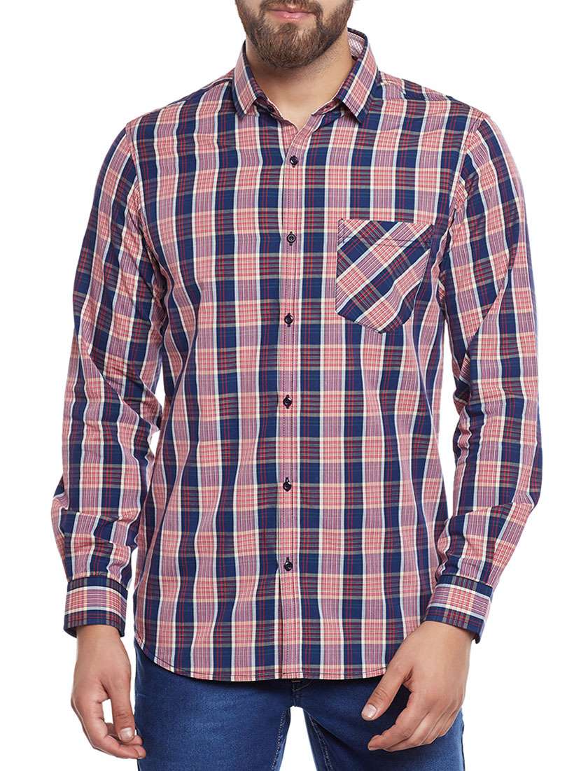 multi colored cotton casual shirt