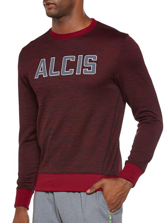 red chest printed sweatshirt - 14235249 -  Standard Image - 1