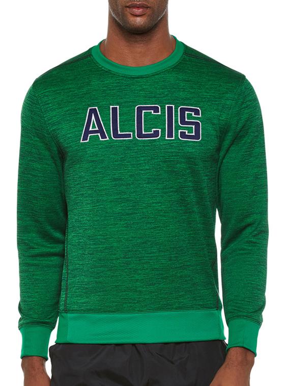 green chest printed sweatshirt - 14235250 - Zoom Image - 0