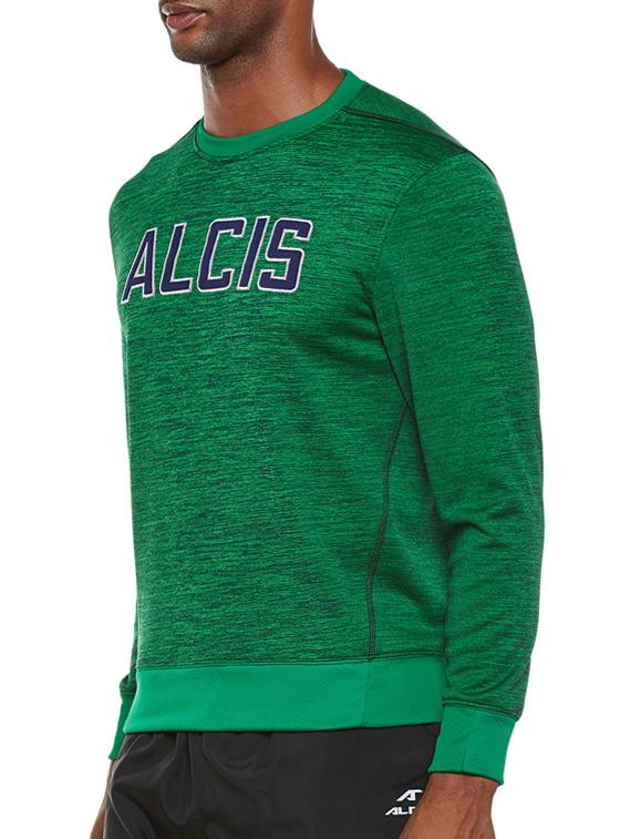 green chest printed sweatshirt - 14235250 -  Standard Image - 1