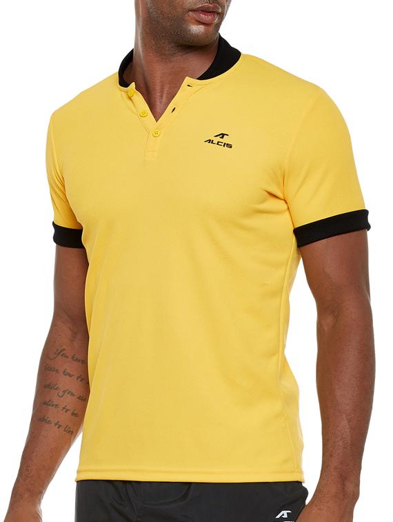 yellow polyester tshirt - 14235411 - Standard Image - 1