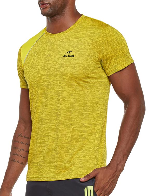 yellow polyester tshirt - 14235438 - Standard Image - 1