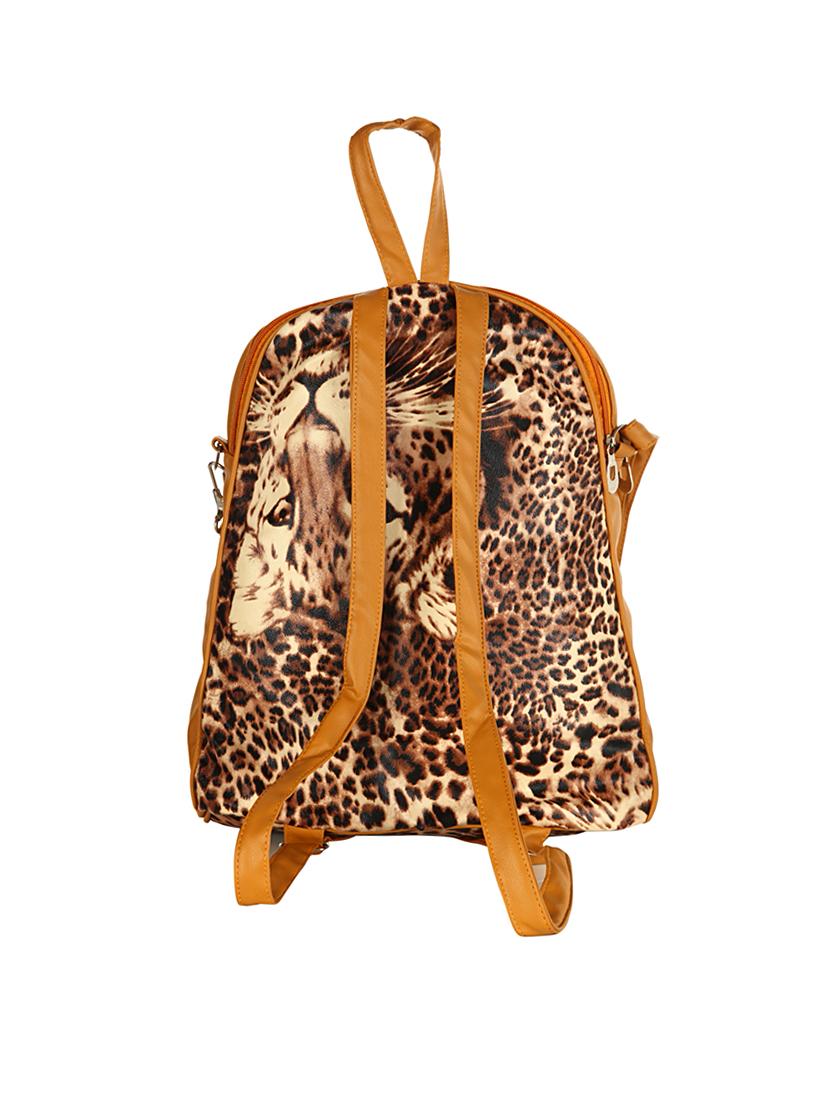 multi colored leatherette backpack - 14236332 - Standard Image - 1