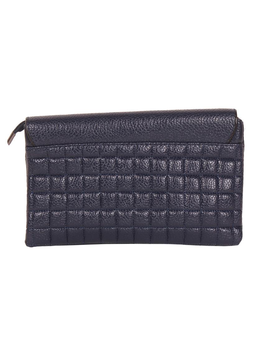 blue canvas regular clutch - 14236890 -  Standard Image - 1